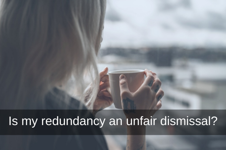 is my redundancy an unfair dismissal?