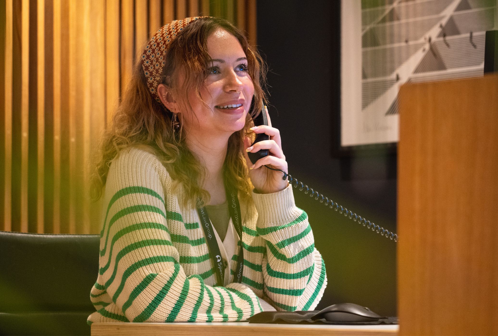 solicitor answering phone